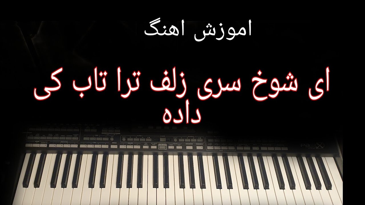 ای شوخ سری زلف ترا تاب کی داده