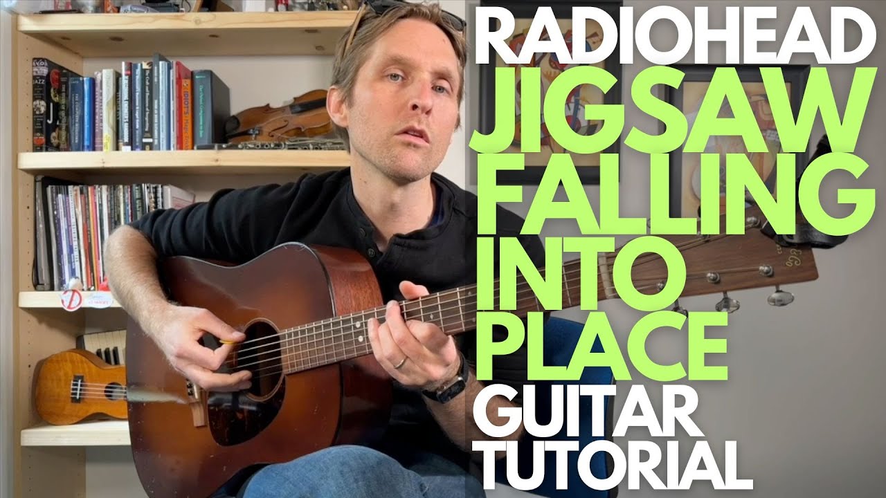 Jigsaw Falling Into Place - Radiohead Guitar Tutorial - Guitar Lessons with Stuart!