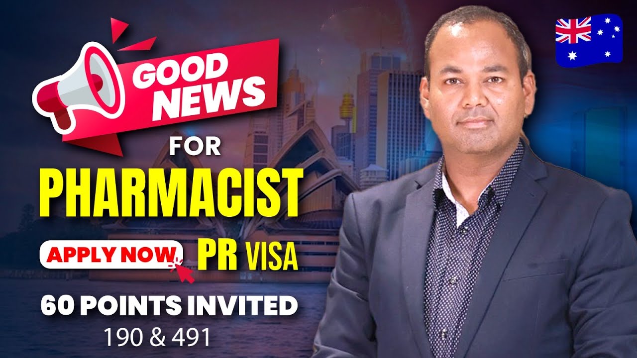 Australia Pharmacist PR VISA | Australia PR VISA  - 190 VISA & 491VISA | Academically