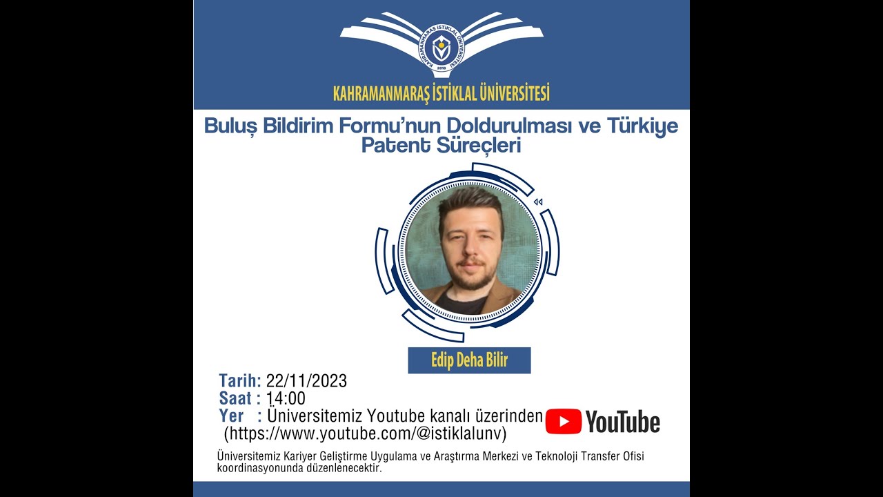 Buluş Bildirim Formu'nun Doldurulması ve Türkiye Patent Süreçleri