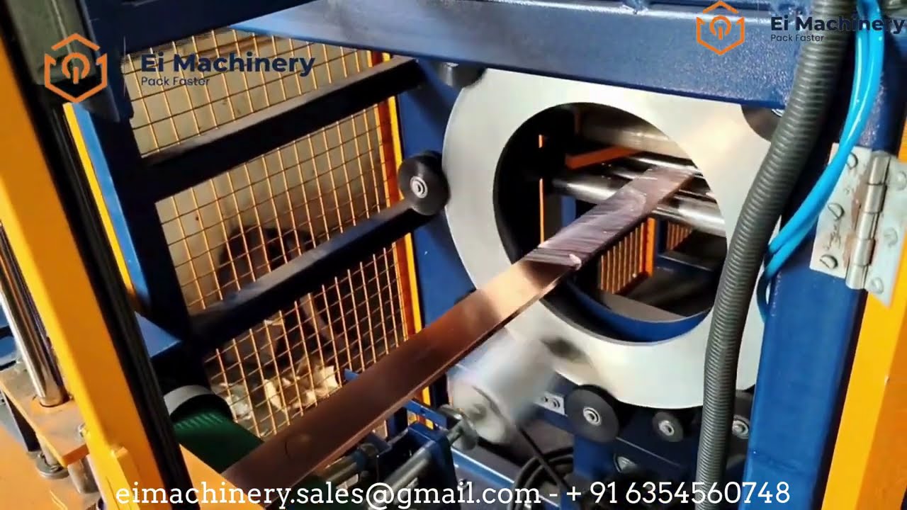Automatic Copper/Aluminum Profile Wrapping Machine | Round Bar | Square Bar | Profile Machine