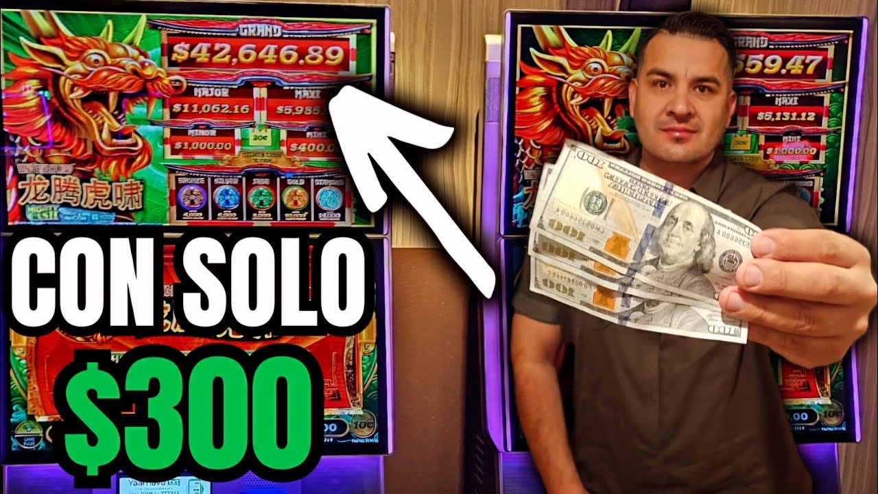 📢 Con $300 al Cuarto de Alta Apuesta del Casino para Ganarme un Gran Progresivo 🎰🔥