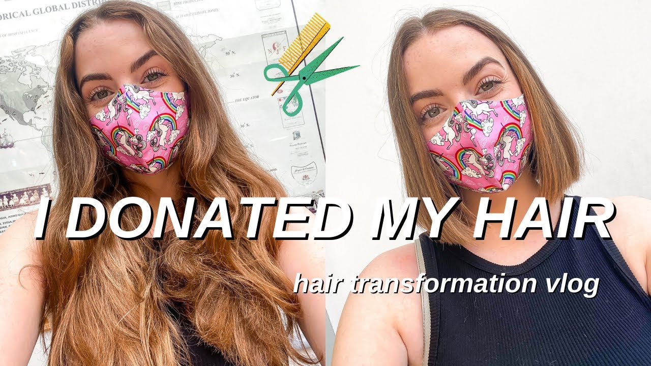 I DONATED MY HAIR // my hair transformation vlog | Niamh Cogan