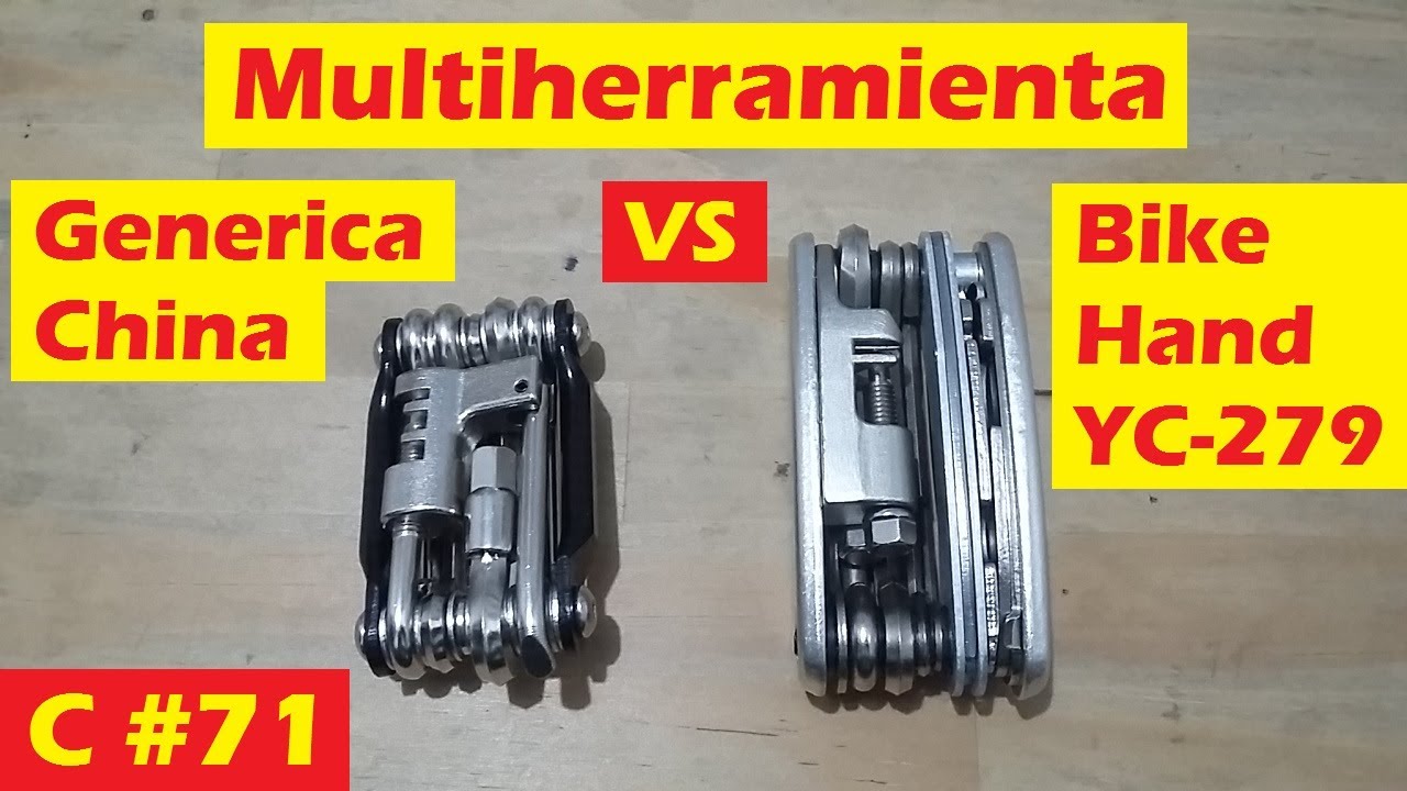 Comparación multi herramienta económica vs pro - Genérica China VS Bike Hand YC-279 | Ciclismo #71