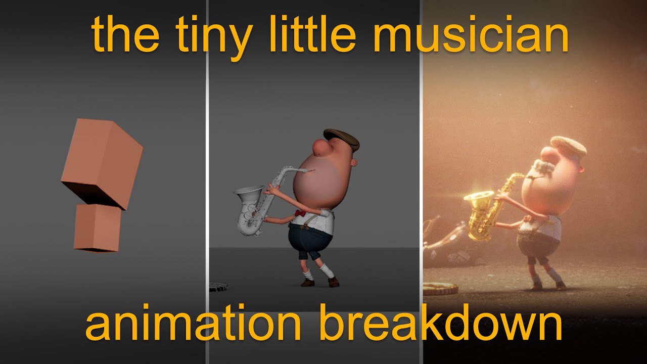 The Tiny Little Musician - Animation Breakdowns