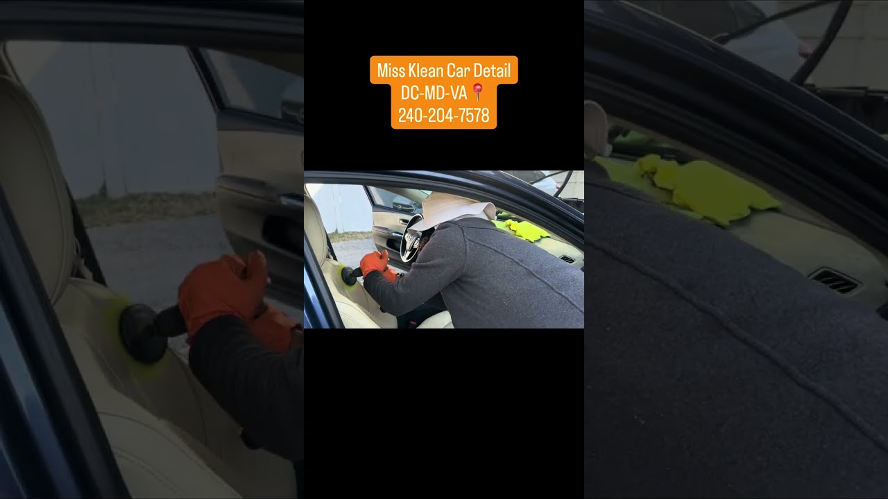 ASMR CAR DETAILING