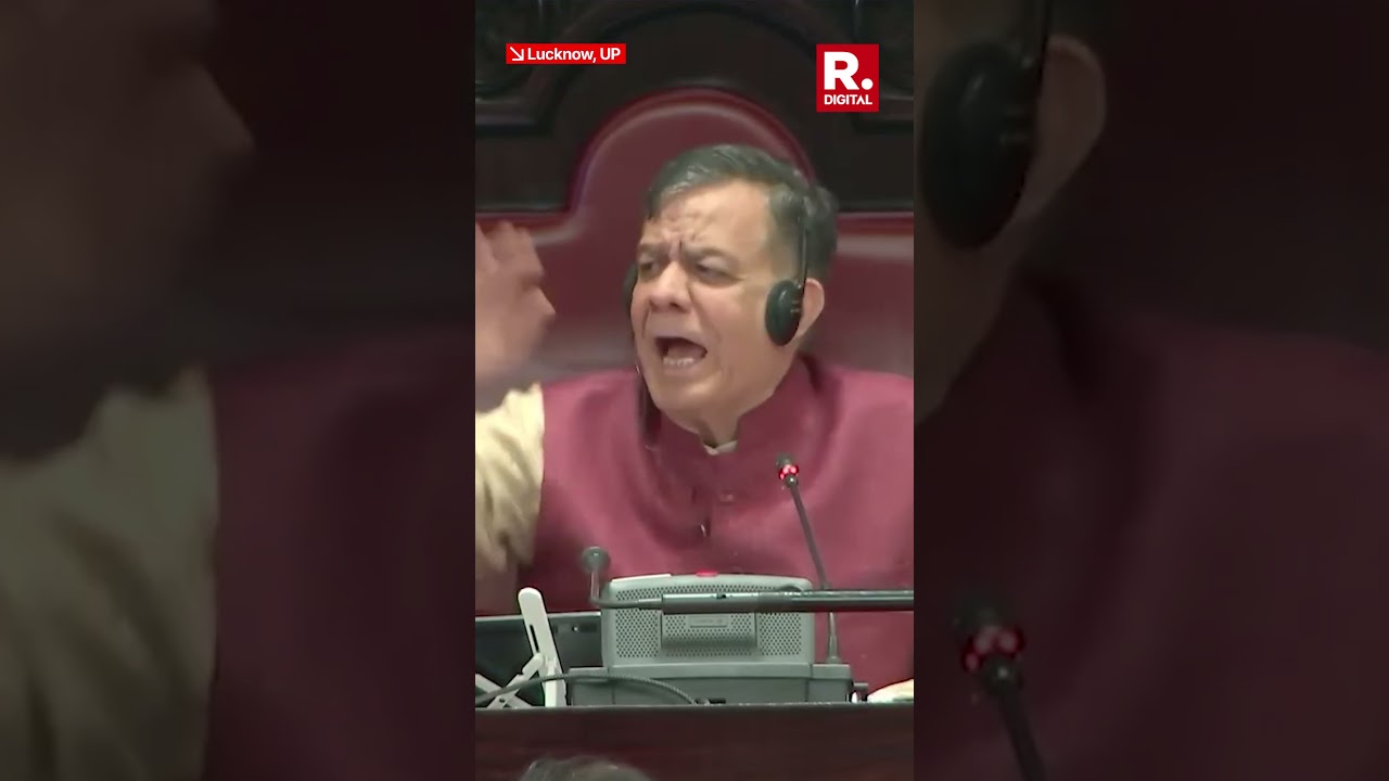 UP Speaker Satish Mahana Walks Out After Chaos in Budget Session