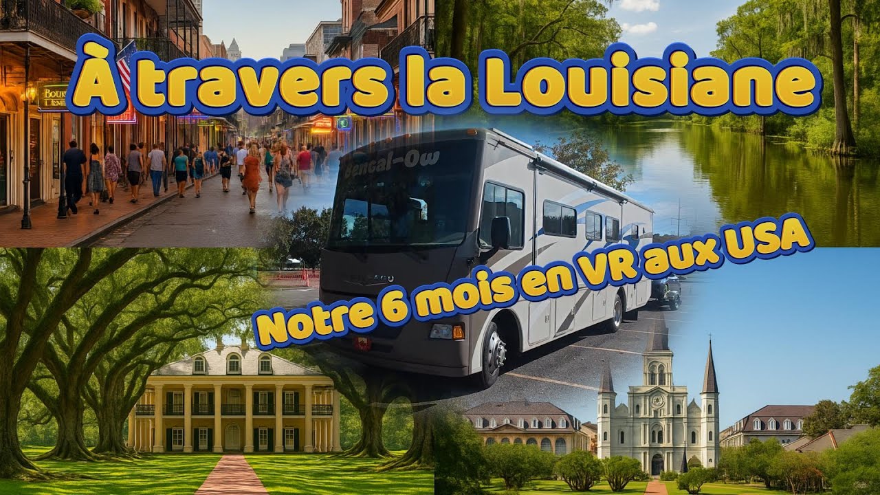 🚐🌿 En VR à travers la Louisiane : ce que cet État nous a fait ressentir 🎺❤️