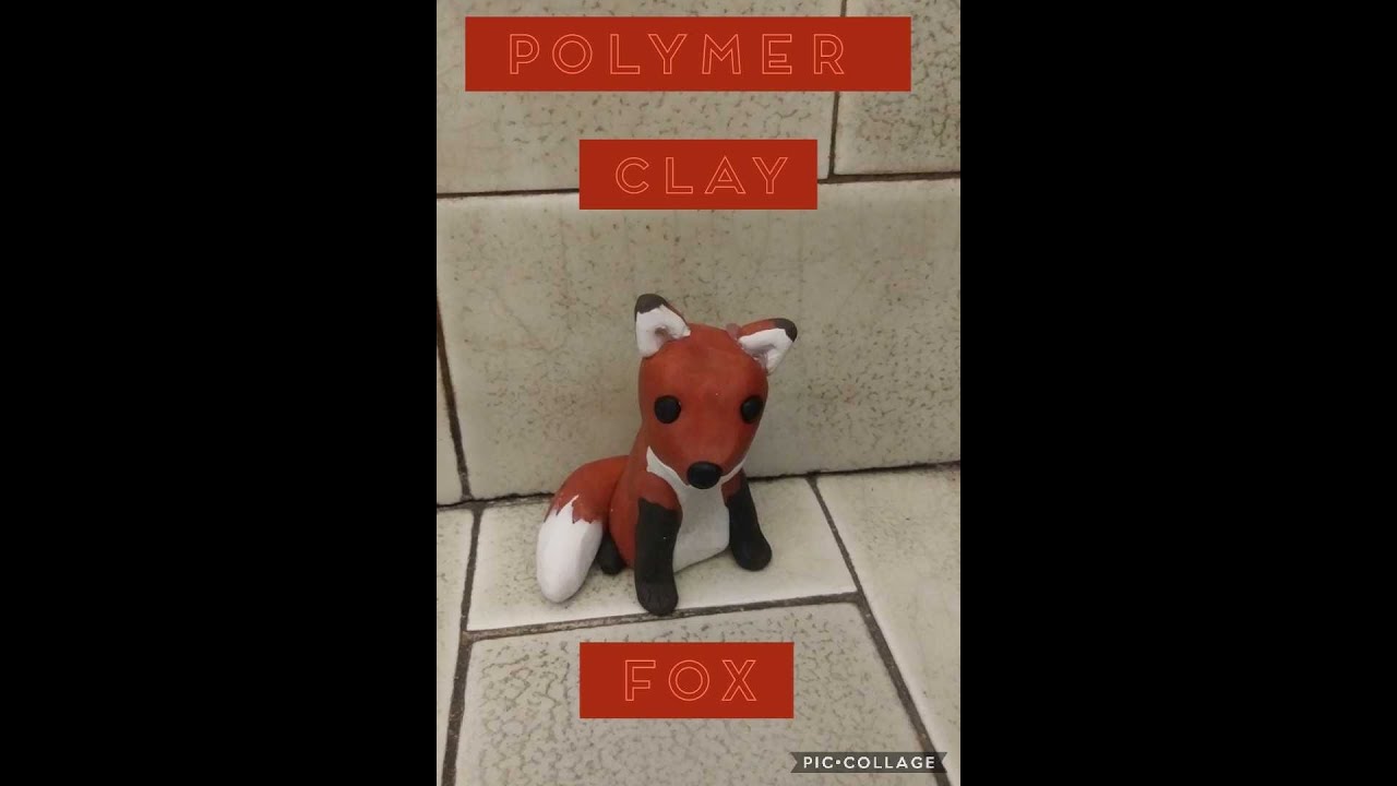 Polymer Clay Fox