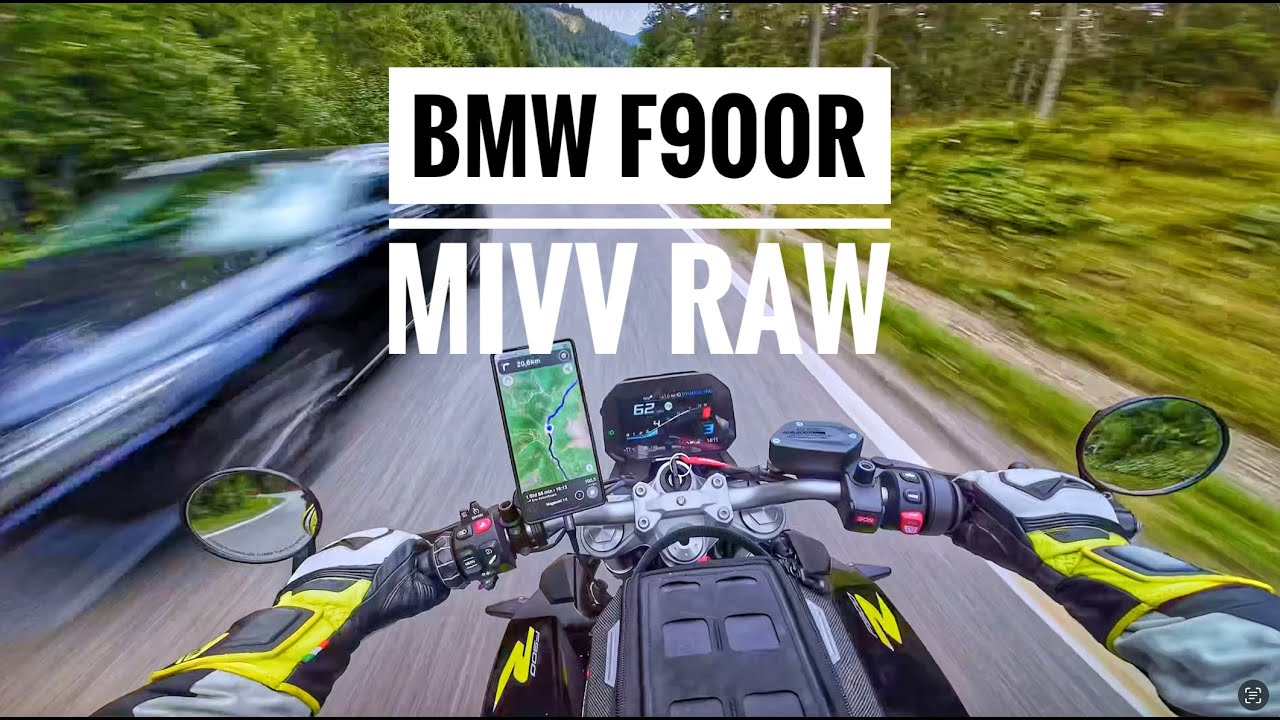 BMW F900R 2020 - MIVV X-M1 Exhaust RAW Sound