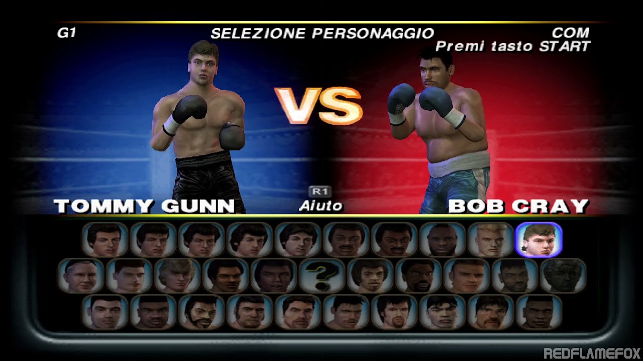 ROCKY: The Videogame - All Unlockable Characters [PS2/Xbox/NGC]