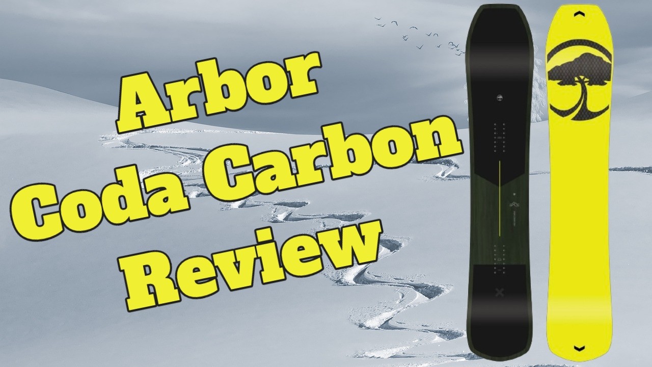 The 2025 Arbor Carbon Coda Snowboard Review