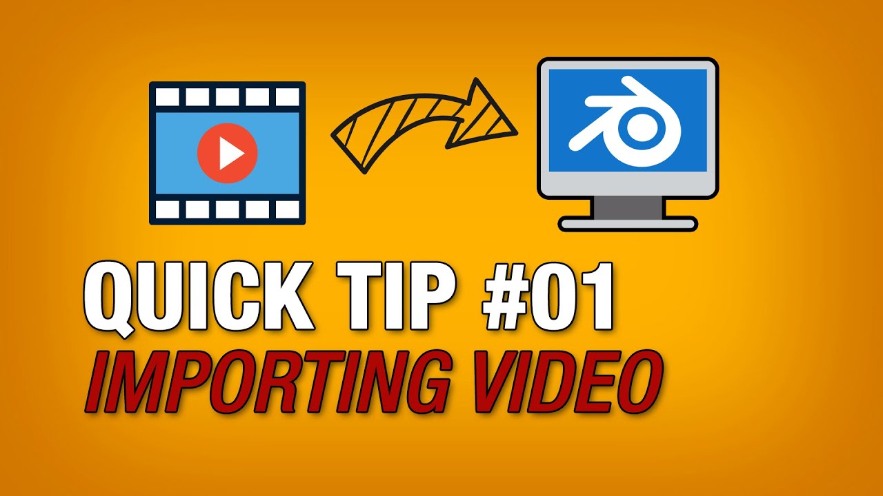 Quick Tip 01: How to import video to Blender Grease Pencil 2D Animation