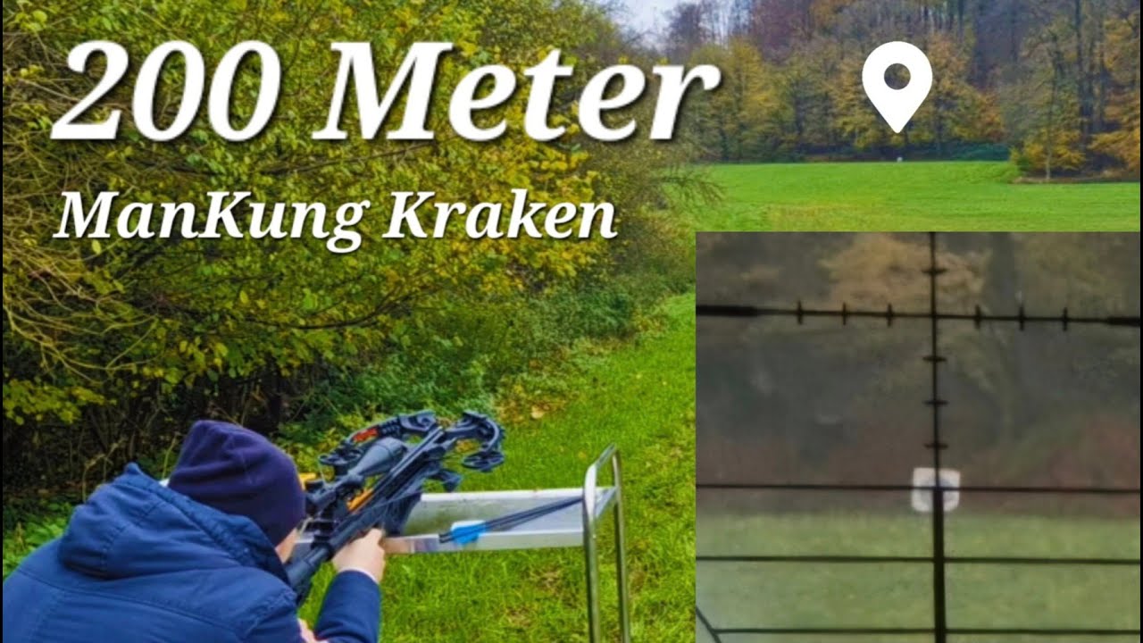 Weitschießen mit günstiger Armbrust - Teil 2