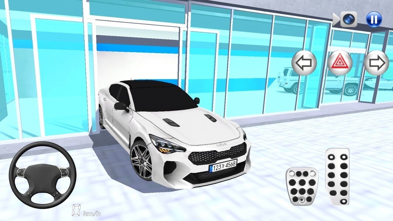 New Kia Stinger Car in The Showroom - 3D Driving Class 2023 - Android Gameplay