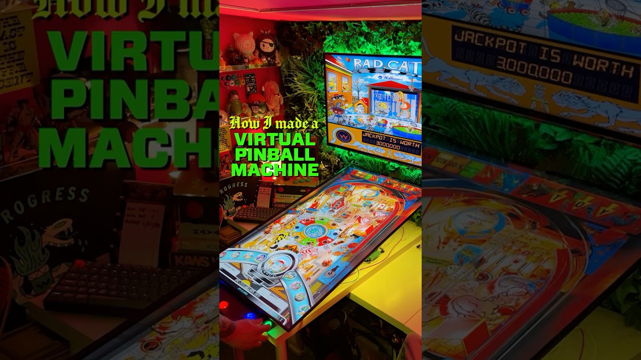 How I Made A Virtual Pinball Machine