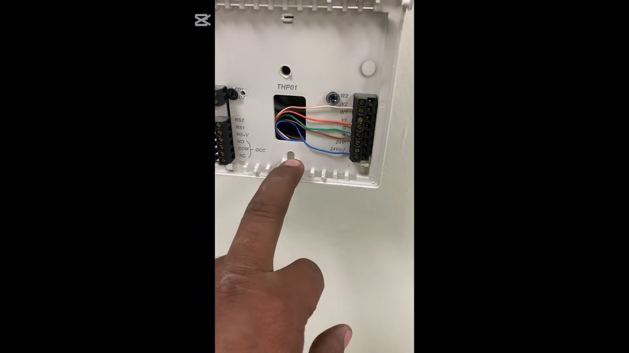 How to check thermostat waire connection 