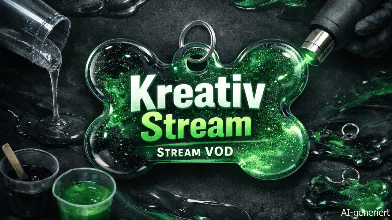 Kreativ-Stream / Crafting und Epoxi 🔨🎨 | Stream VOD  @SparkThePup