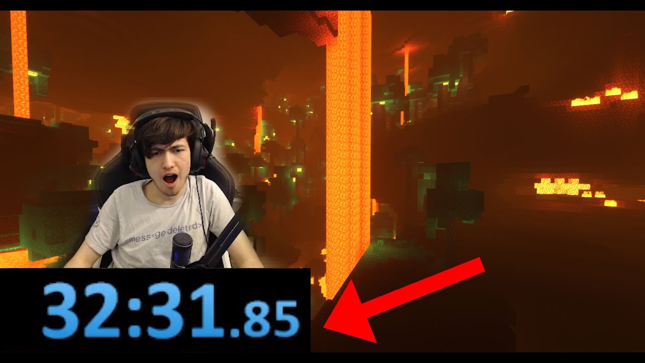 It took me 5 DAYS to beat xQc's record in Minecraft...