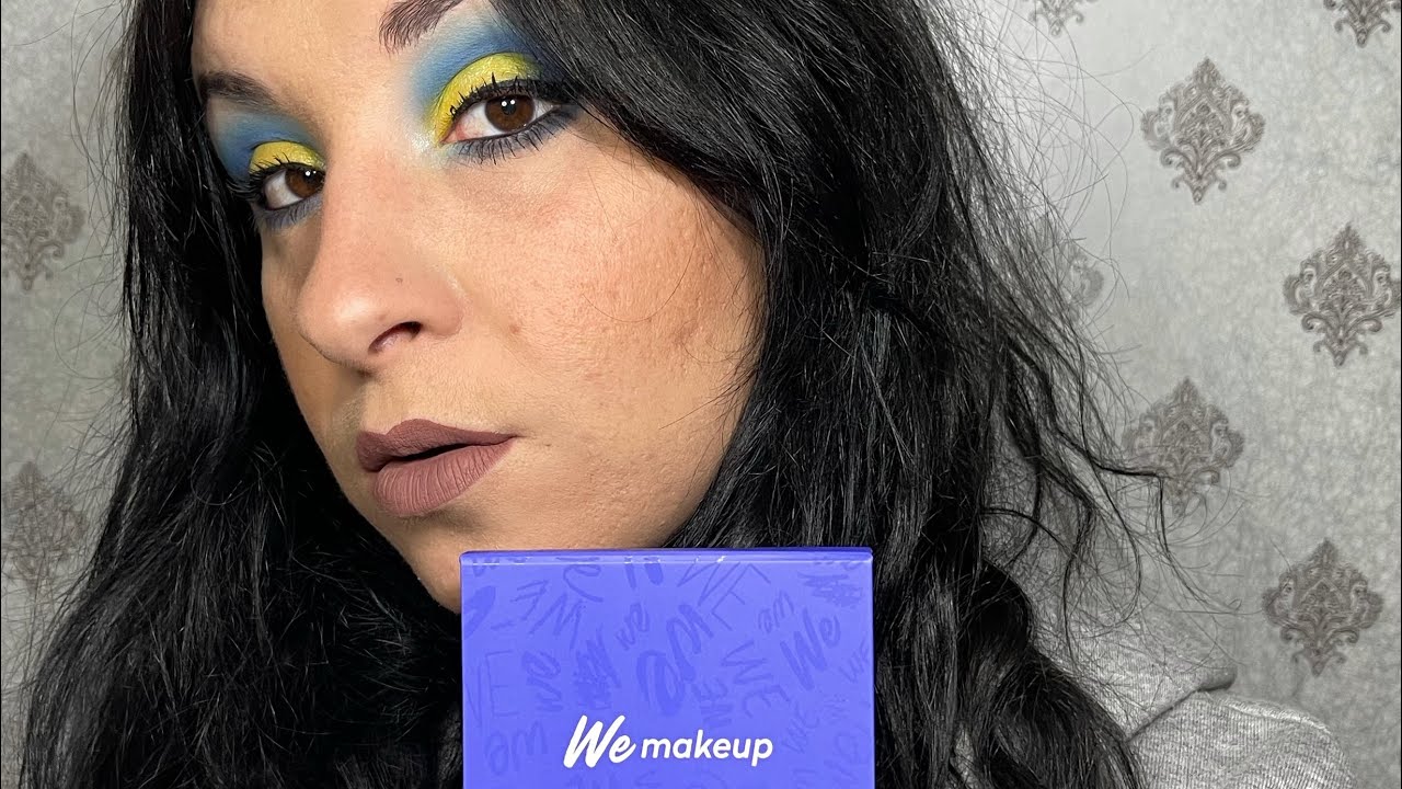 PROVIAMO WEMAKEUP!! Palette, mascara e rossetto liquido 💙💛