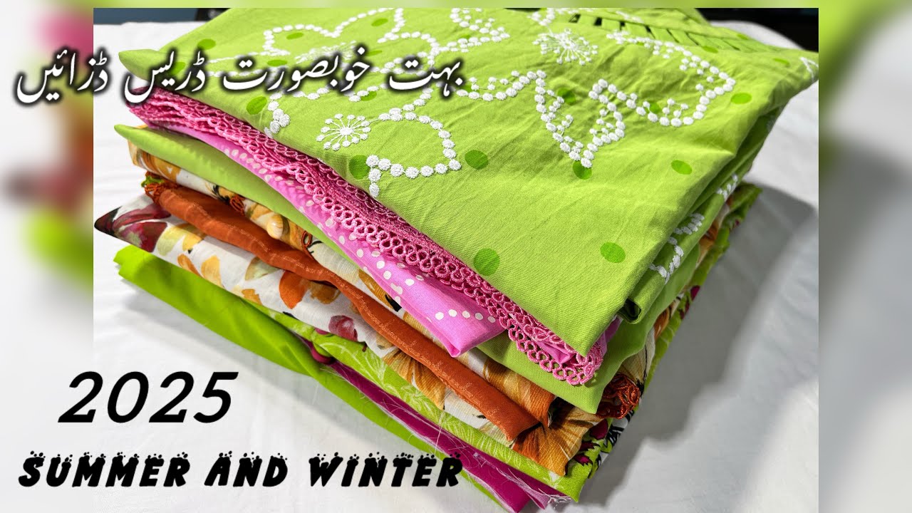 Latest Summer & Winter Dress Designing ideas 2025 | Casual wear dress design | @mehaknoor5 