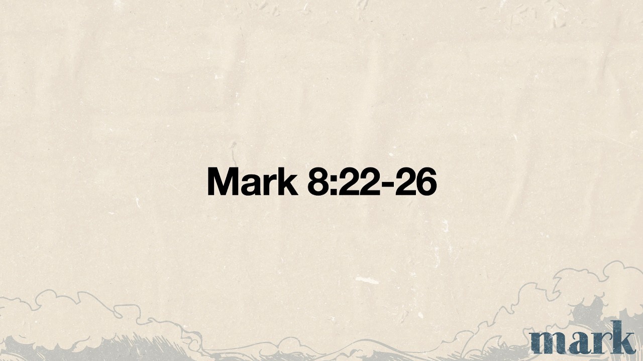 From Blindness to Faith: Understanding the Process of Seeing Jesus