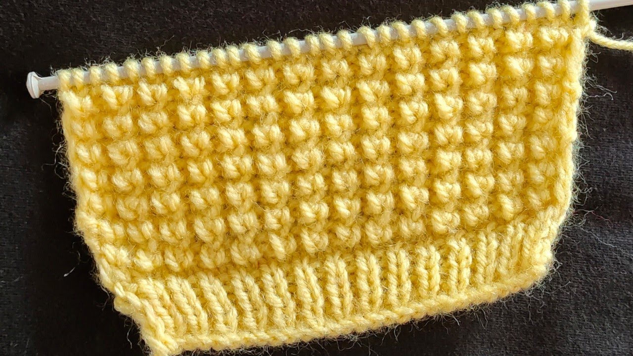 एक सलाई की आसान बुनाई/Singal Colour ka Gents Sweater Design/Very Easy And Beautiful