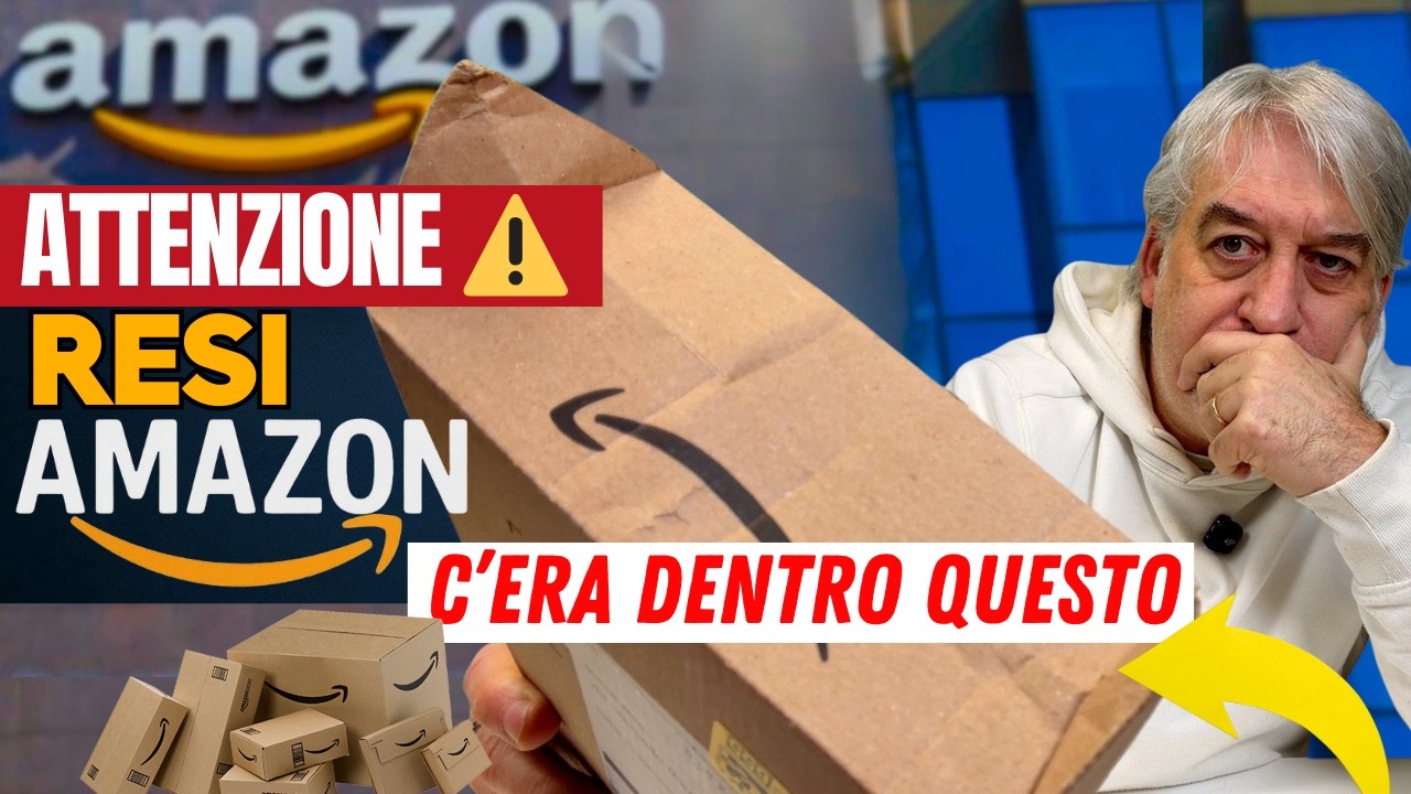 ⚠️ ATTENZIONE! 🔥 HO CONTROLLATO i RESI AMAZON: può capitare anche a te!
