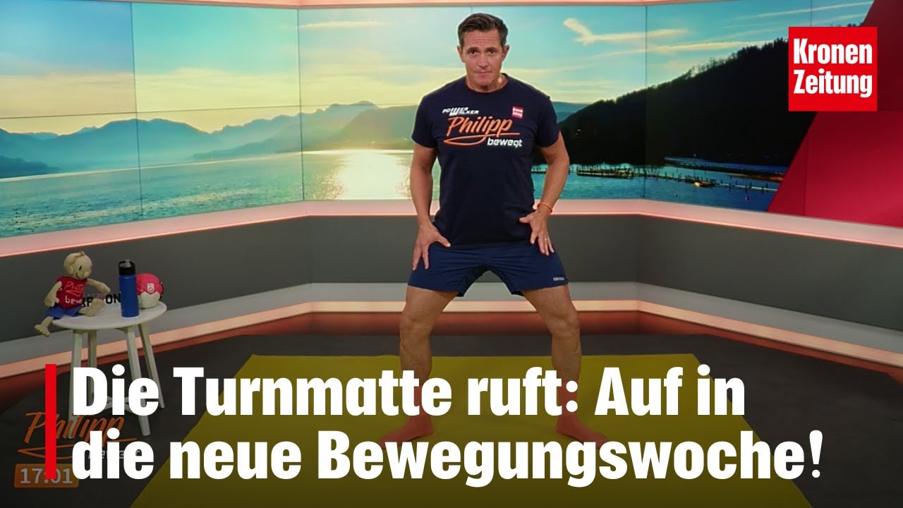 Philipp bewegt am Montag, 13.10.: Gemeinsam in die neue Woche turnen!