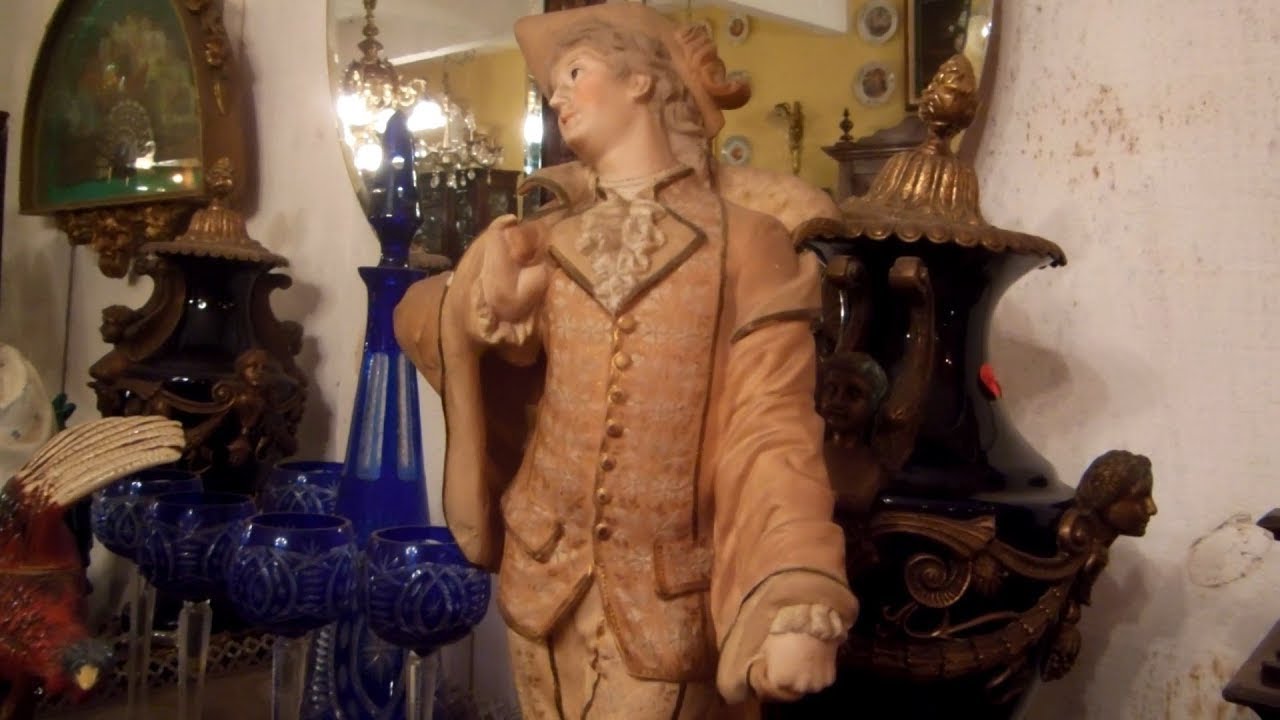 Visita ao antiquario Toque Antigo, de Florianopolis
