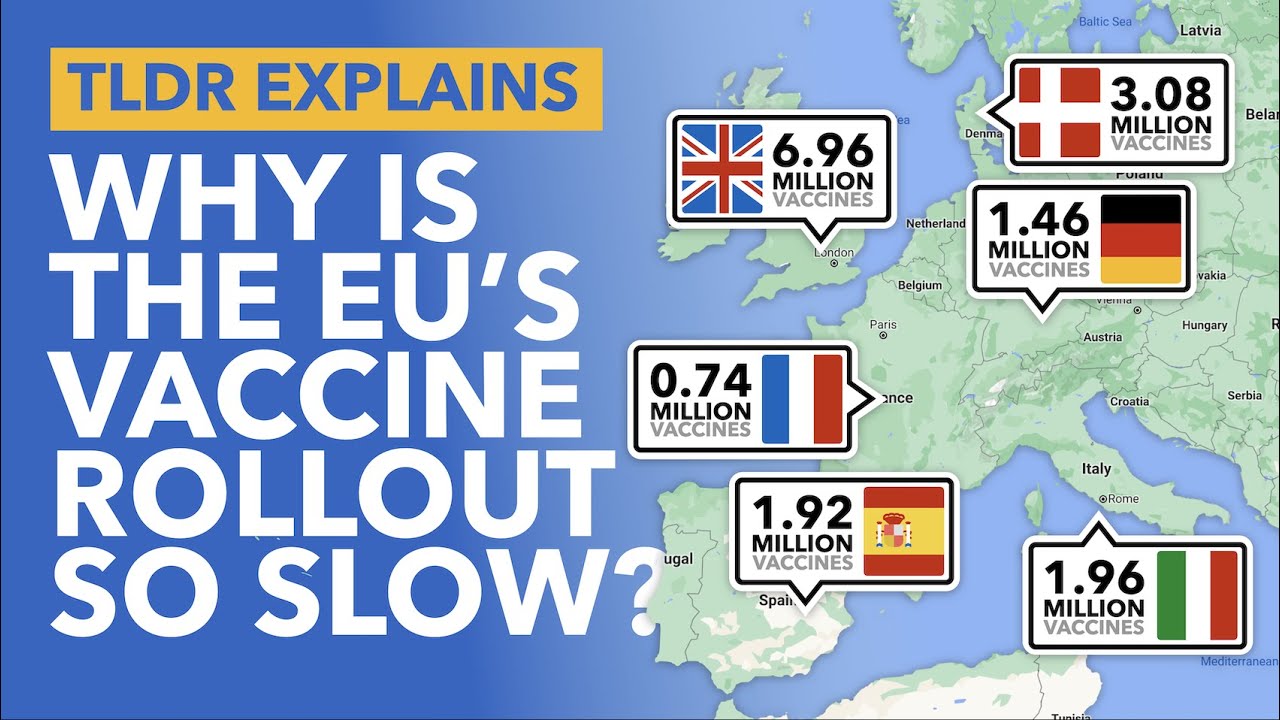 EU Vaccine Rollout: Britain Outpaces Europe When it Comes to COVID Vaccinations - TLDR News
