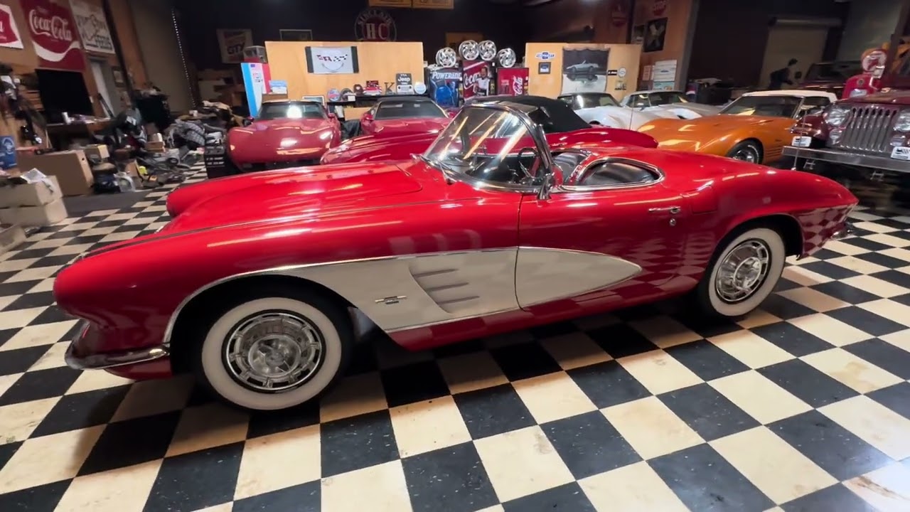 1961 Chevrolet Corvette Conv. Hardtop Removed 