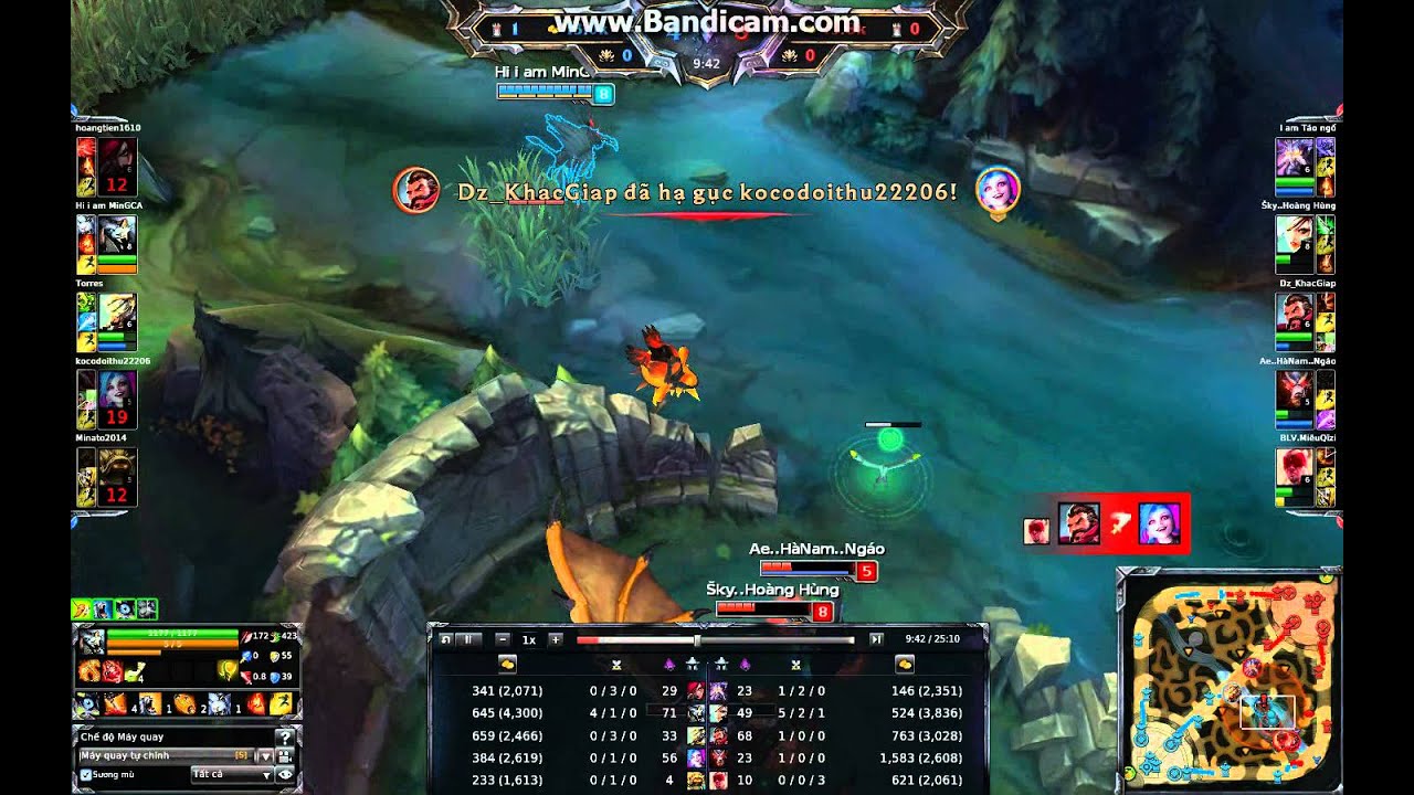 Rengar 1vs5 Pentakill LOLVN