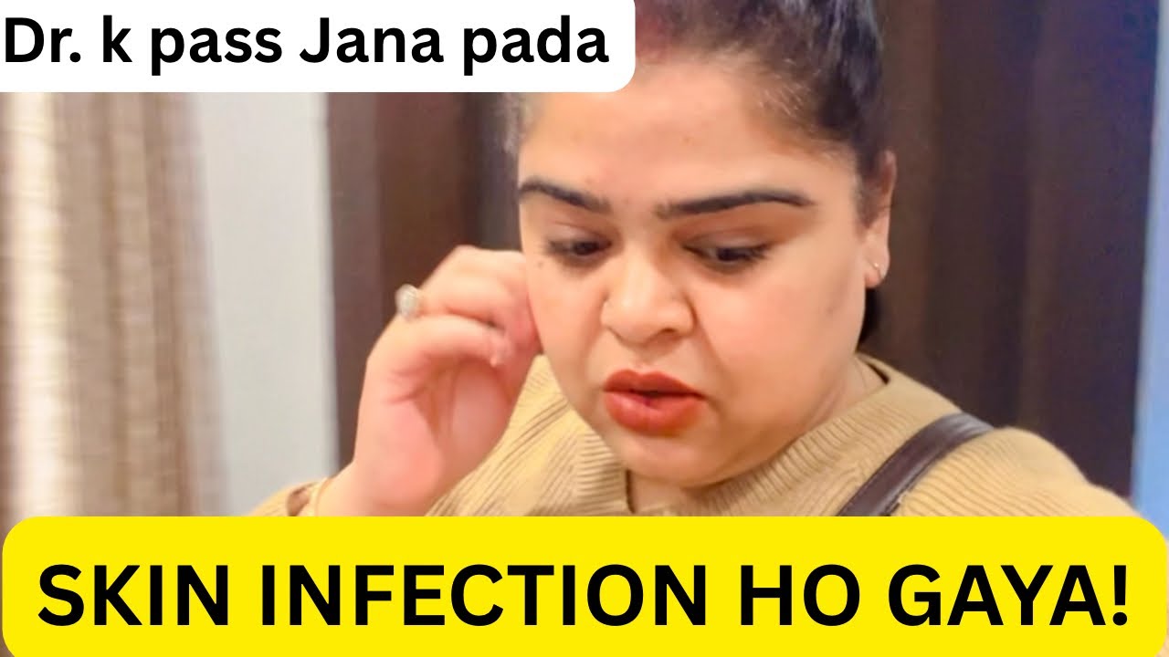 Suddenly Skin Problem 😭 | Dermatologist Visit | Daily Life Vlog #vlog #dermatology #skincare #skin
