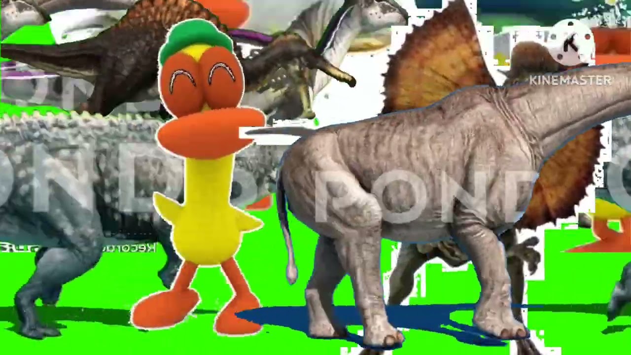 The longest stampede Green screen