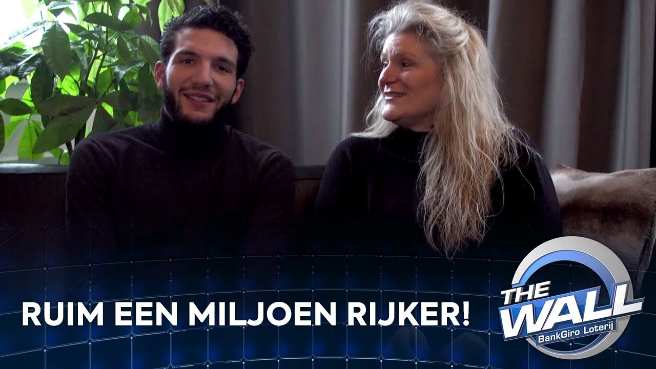 Een MILJOEN gewonnen en zo GEWOON gebleven! | Bankgiro Loterij The Wall