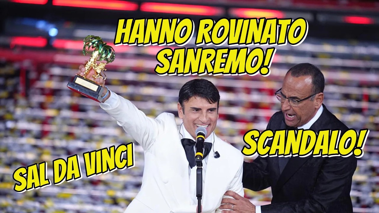 LA SCANDALOSA VITTORIA di SAL DA VINCI a SANREMO 2026! [REACTION]