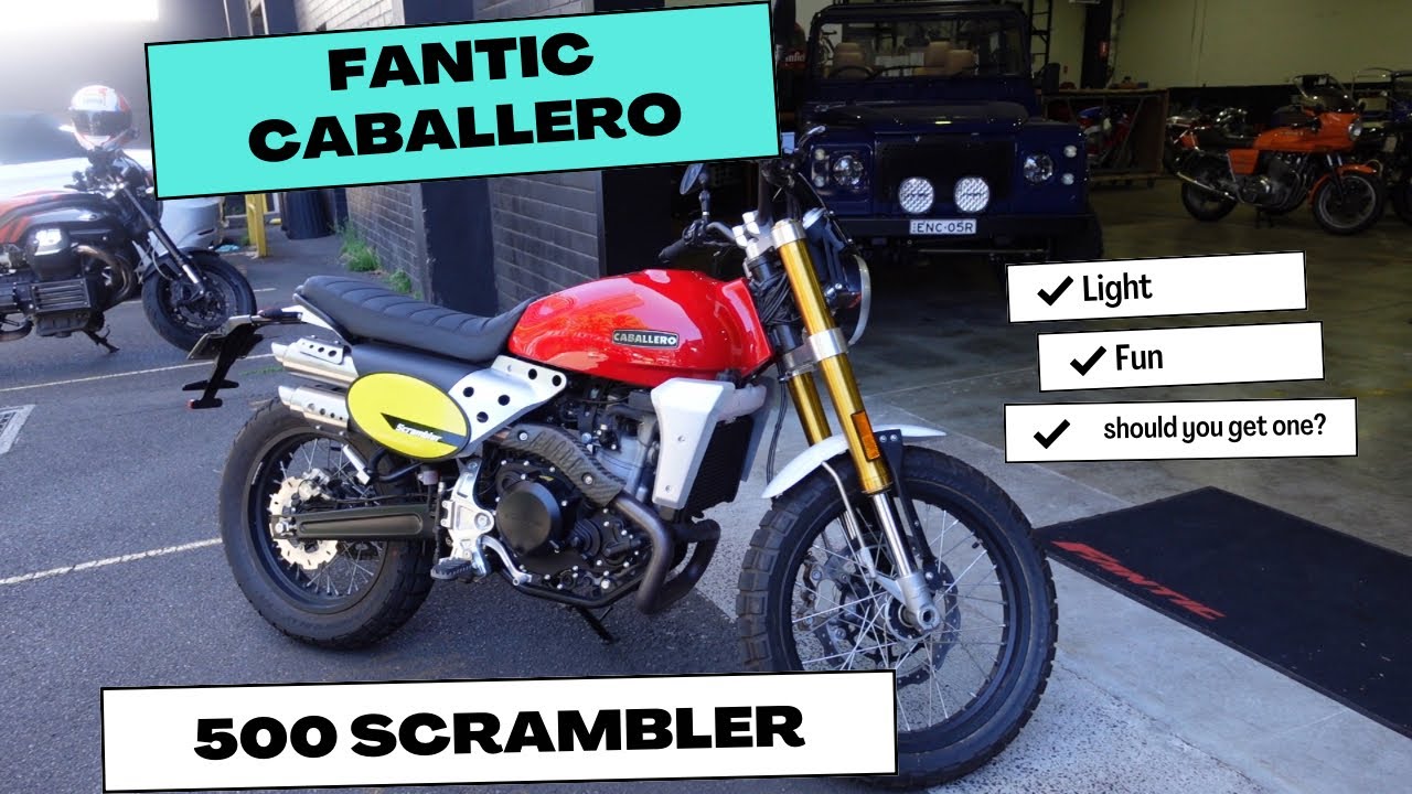 Почему Fantic Caballero 500 Scrambler такой веселый мотоцикл.