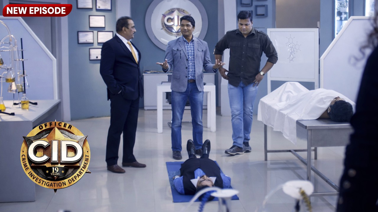 सालुँखे को ऑफिस में सोते हुए देख के ACP को को आया हसी || CID || Latest Episode