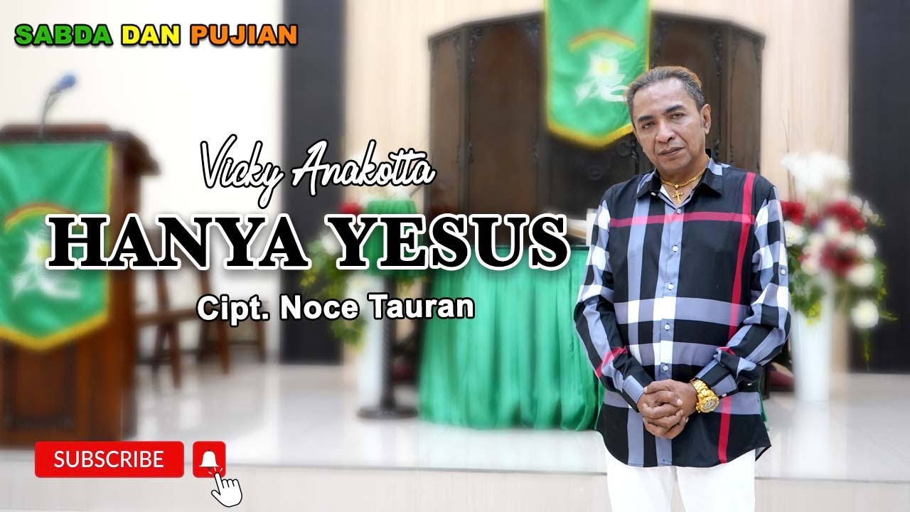 HANYA YESUS - Vicky Anakotta | Pop Rohani Terbaru ( Official Music Video )