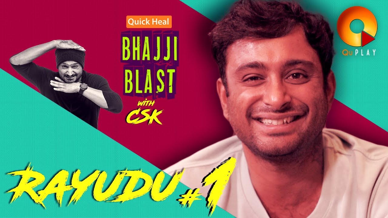 Ambati Rayudu Part 1  | Quick Heal Bhajji Blast with CSK | QuPlayTV
