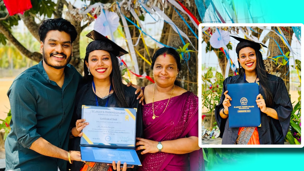 MRUDULA CONVOCATION DAY 😍