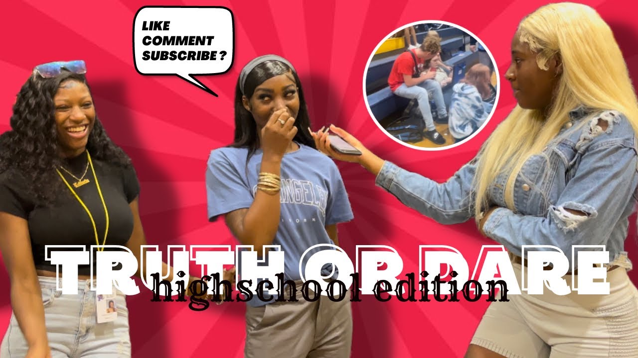 TRUTH OR DARE 😱😱( highschool ) | JAYLAH RANAE