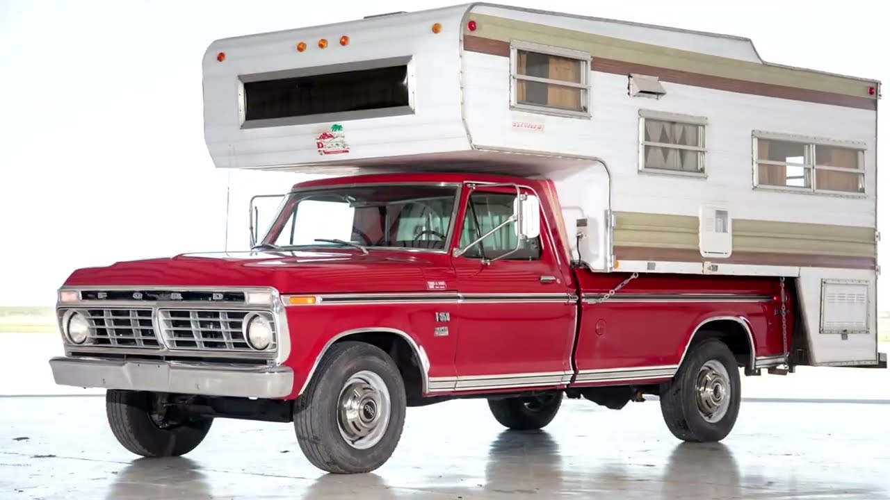 1974 Ford F 350 Super Camper Has a Secret You Won’t Believe