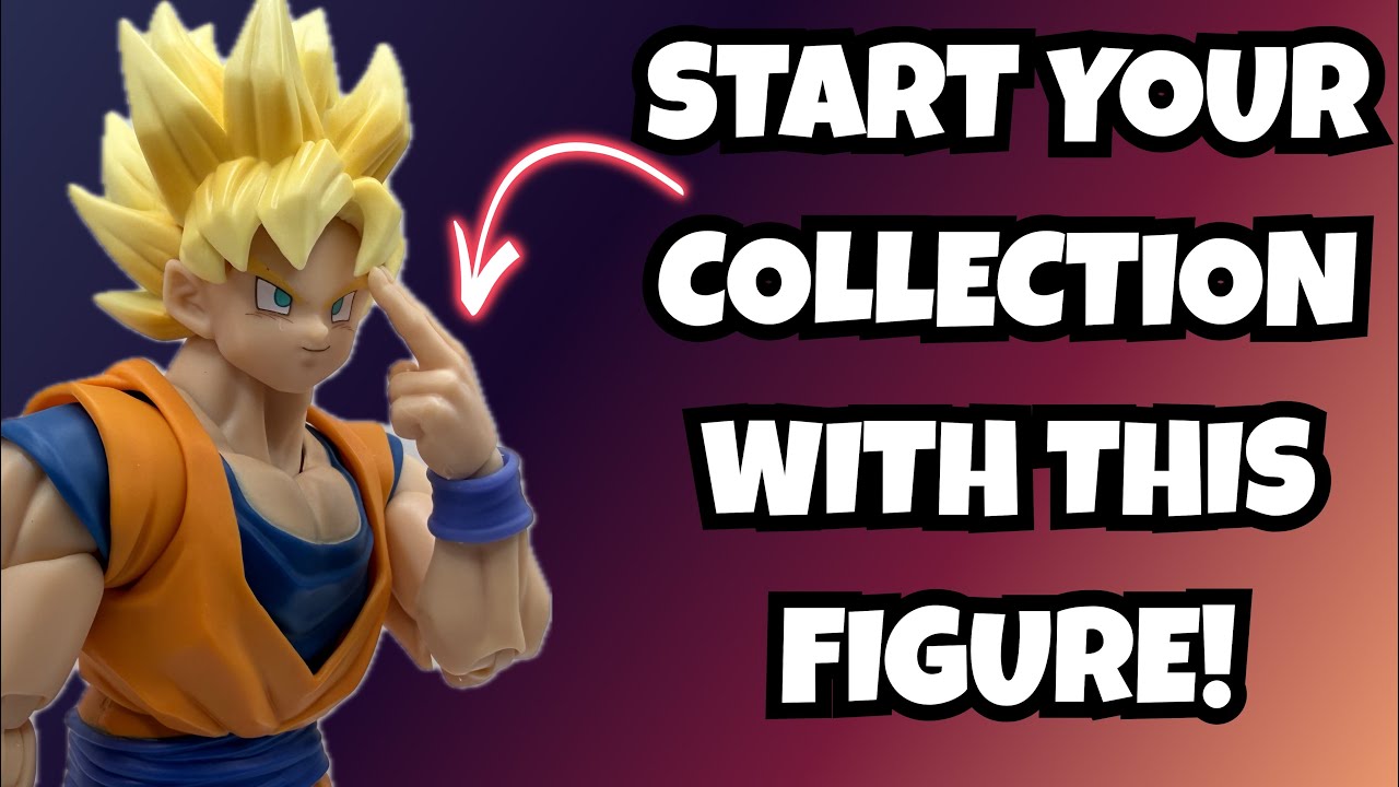 Start Your Dragon Ball S.H.Figuarts Collection With This Figure! Games Begin Super Saiyan Goku!