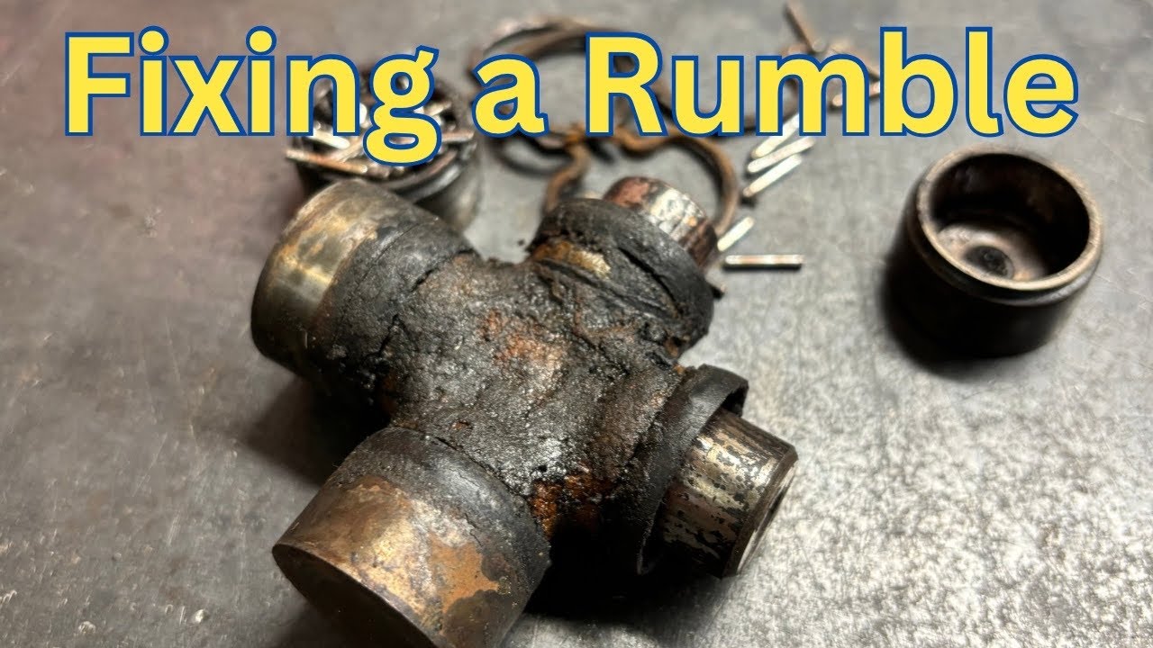 Fixing a Rumble with a Propshaft Repair on our MG Midget 1500