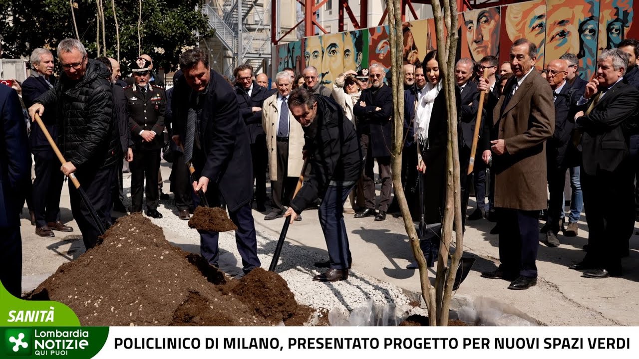 Policlinico di Milano, presentato progetto per nuovi spazi verdi