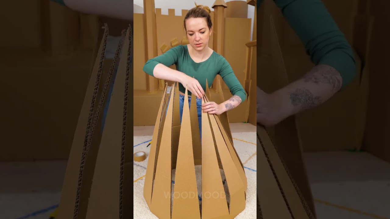 How to Build a Cute Cardboard Castle
