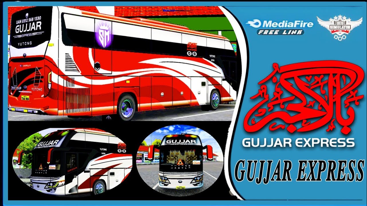 GUJJAR EXPRESS || BALA GUJJAR ||YUTONG NOVA || SM CREATION