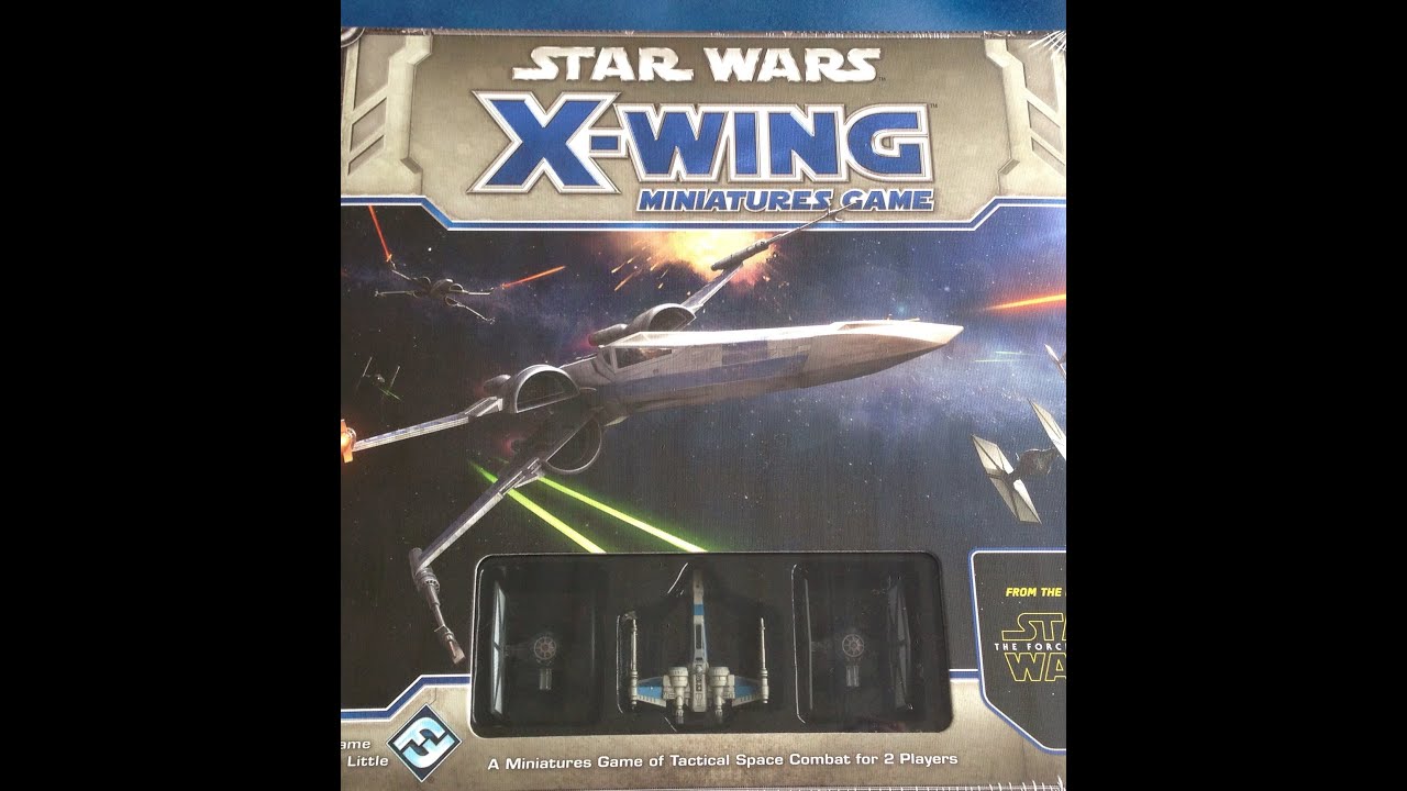 The Cardboard Dungeon: X-Wing Ship Review - The Force Awakens Core Set